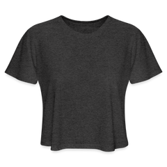 Women's Cropped T-Shirt - deep heather