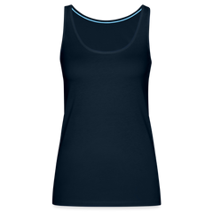 Women’s Premium Tank Top - deep navy