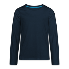 Kids' Premium Long Sleeve T-Shirt - deep navy