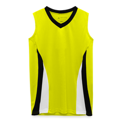 Augusta Girls' Tornado Jersey - yellow/black/white