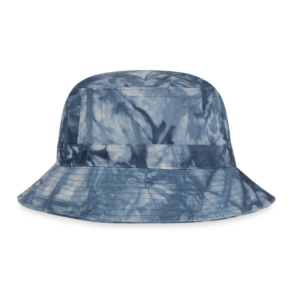 Tie Dye Bucket Hat - navy Tie Dye