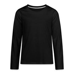 Kids' Premium Long Sleeve T-Shirt - black