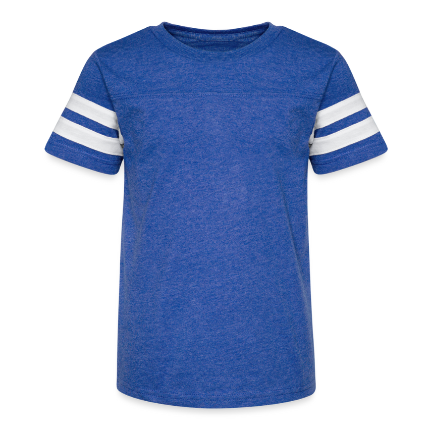 Kid's Sports TShirt - vintage royal/white