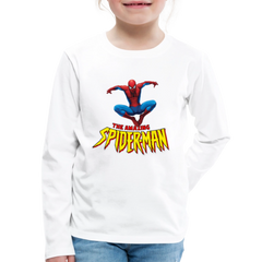Kids' Premium Long Sleeve T-Shirt - white
