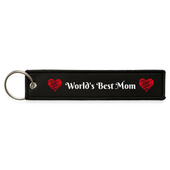 Jet Tag Keychain - black