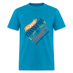 Men's T-Shirt | GRATITUDE - turquoise
