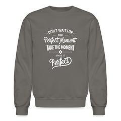 Crewneck Sweatshirt - asphalt gray