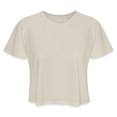 Women's Cropped T-Shirt - dust