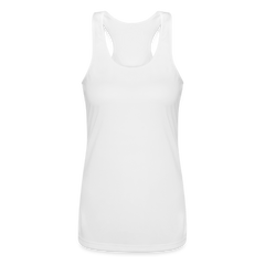 Women’s Performance Racerback Tank Top - white