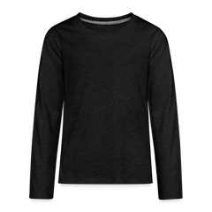 Kids' Premium Long Sleeve T-Shirt - charcoal grey