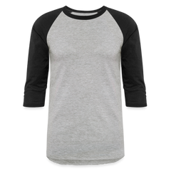 Baseball T-Shirt - heather gray/black