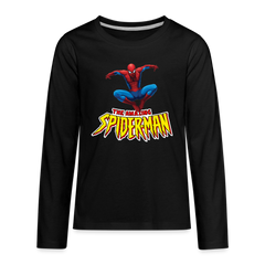 Kids' Premium Long Sleeve T-Shirt - black