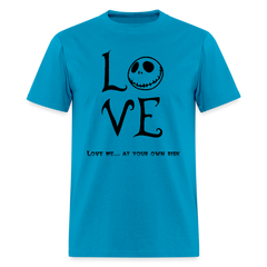 Men's T-Shirt | LOVE - turquoise