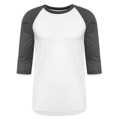 Baseball T-Shirt - white/charcoal