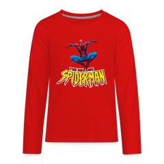 Kids' Premium Long Sleeve T-Shirt - red