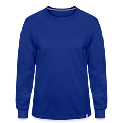 Russell Athletic Unisex Essential Performance Long Sleeve T-Shirt - royal blue