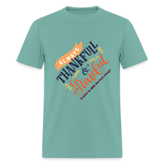 Men's T-Shirt | GRATITUDE - aquatic