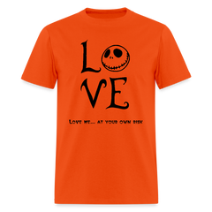 Men's T-Shirt | LOVE - orange