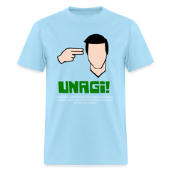 Men's T-Shirt | Unagi - powder blue