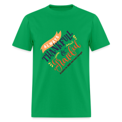 Men's T-Shirt | GRATITUDE - bright green