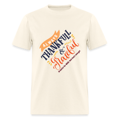 Men's T-Shirt | GRATITUDE - sweet cream heather