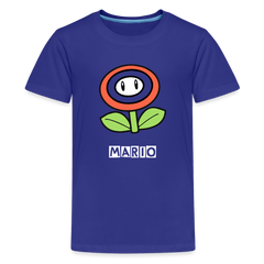 Kids' Premium T-Shirt- mario - royal blue
