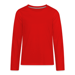 Kids' Premium Long Sleeve T-Shirt - red