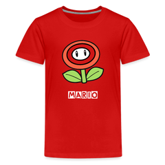 Kids' Premium T-Shirt- mario - red