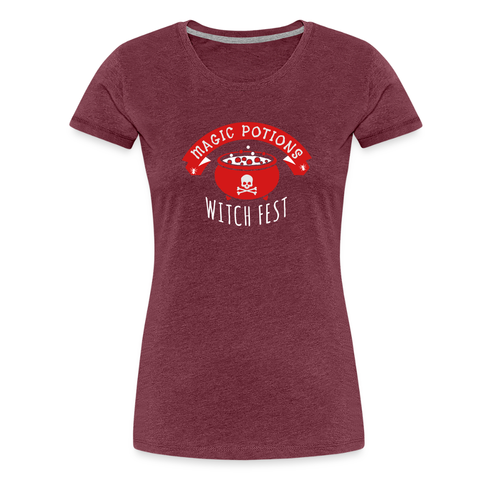 Women’s Premium T-Shirt - heather burgundy