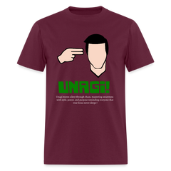 Men's T-Shirt | Unagi - burgundy