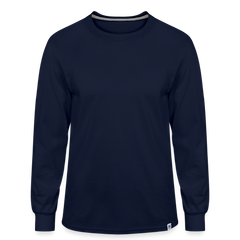 Russell Athletic Unisex Essential Performance Long Sleeve T-Shirt - navy