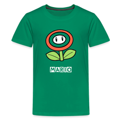 Kids' Premium T-Shirt- mario - kelly green