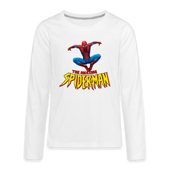Kids' Premium Long Sleeve T-Shirt - white