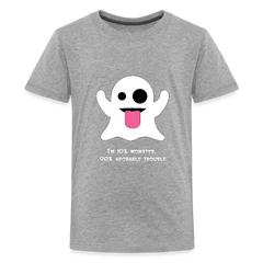 Kids' Premium T-Shirt | SPOOKY - heather gray