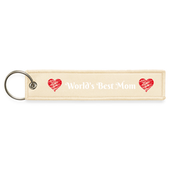 Jet Tag Keychain - creme