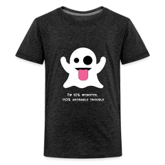 Kids' Premium T-Shirt | SPOOKY - charcoal grey