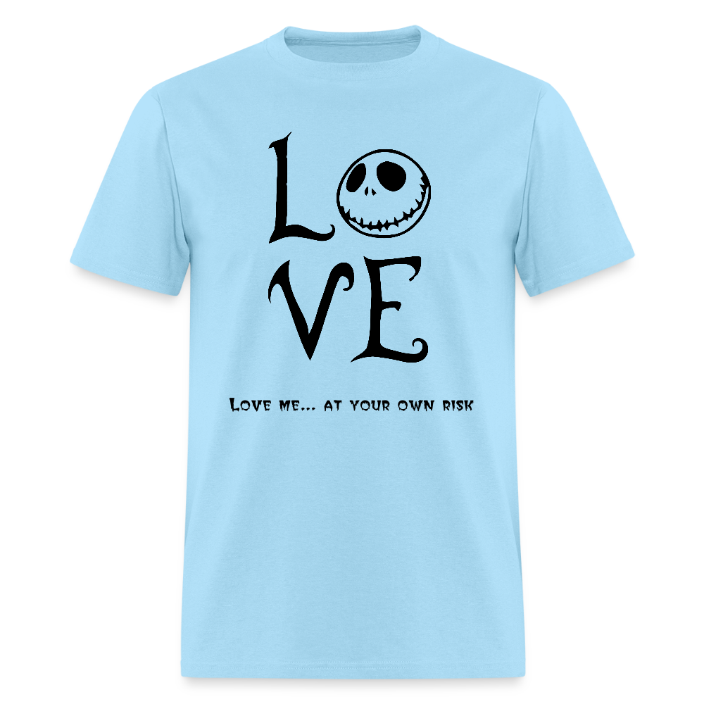 Men's T-Shirt | LOVE - powder blue