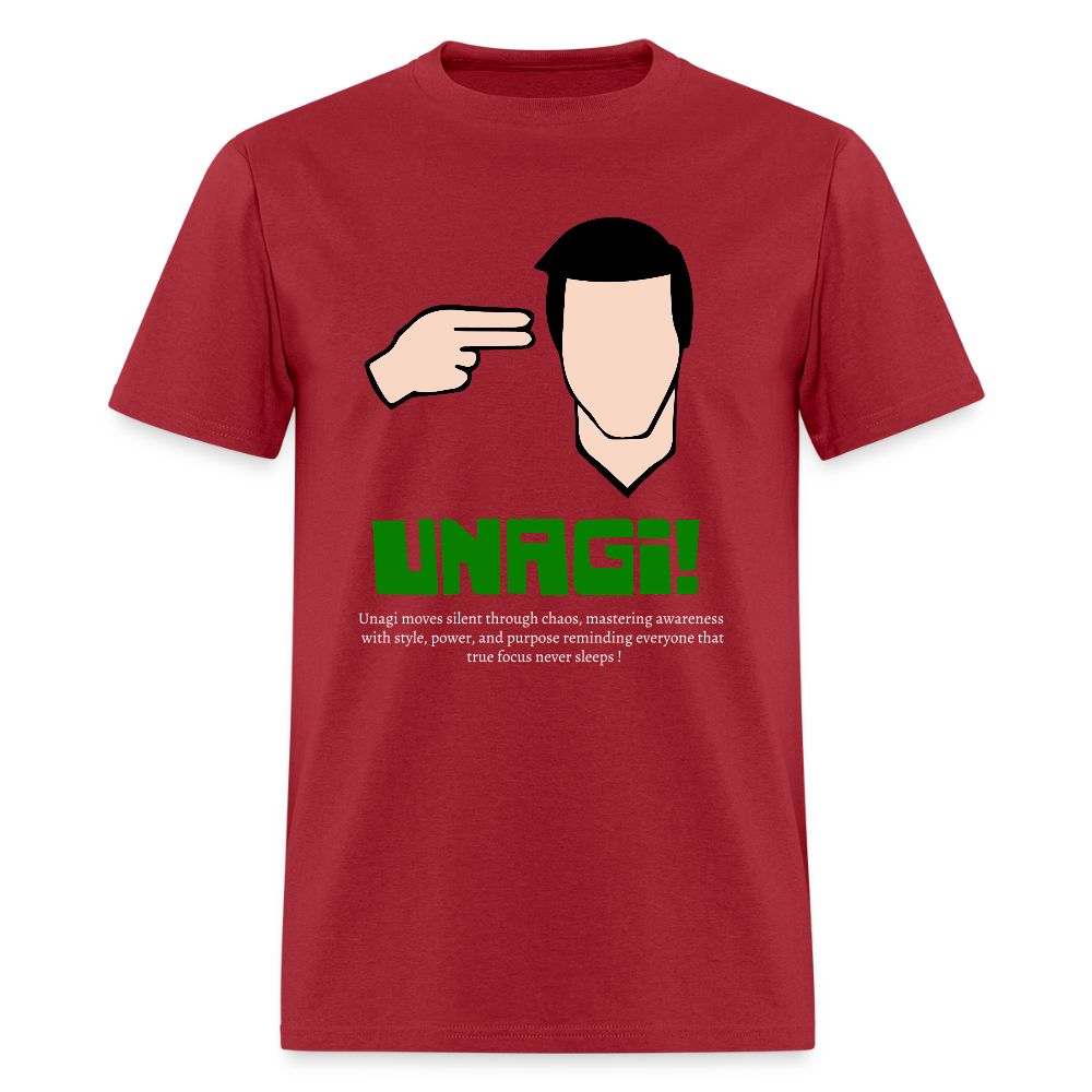 Men's T-Shirt | Unagi - dark red