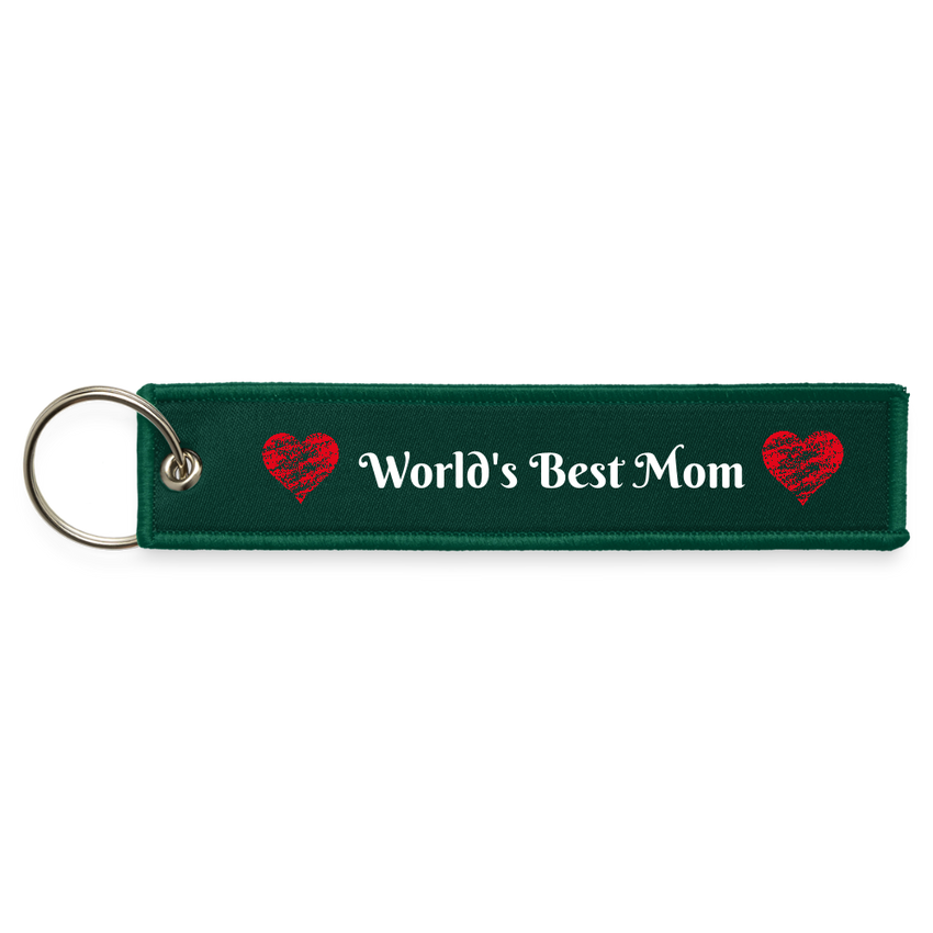 Jet Tag Keychain - hunter green