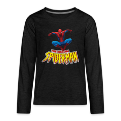 Kids' Premium Long Sleeve T-Shirt - charcoal grey