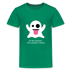 Kids' Premium T-Shirt | SPOOKY - kelly green